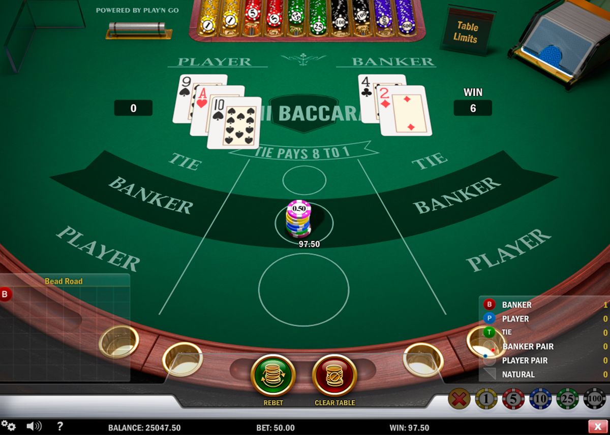 Baccarat 1 پاکستان ریئل منی گیمز